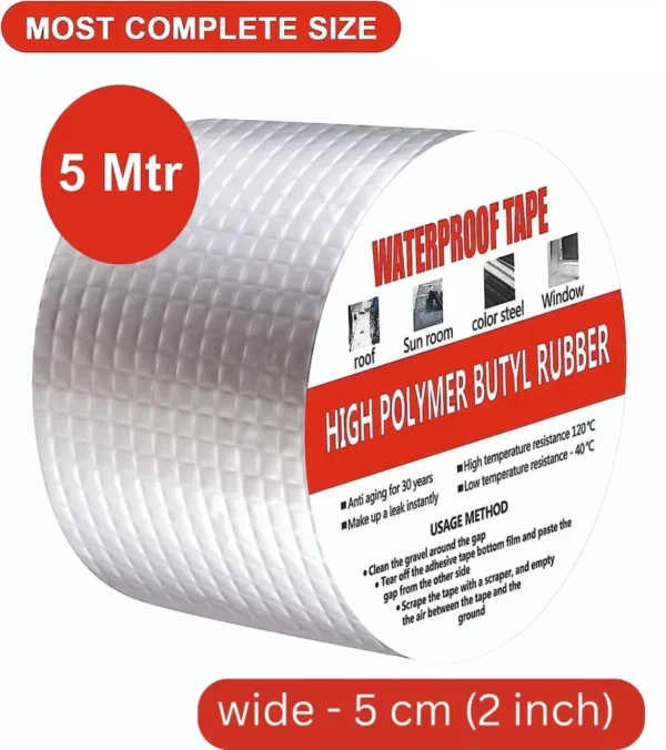 Aluminum Foil Waterproof, Anti-Tear Sealing Tape